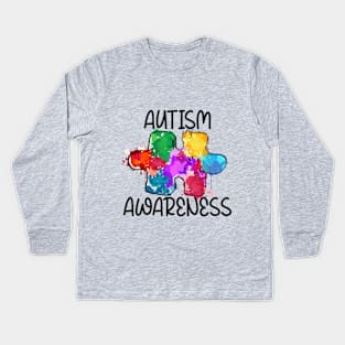 autism awareness Kids Long Sleeve T-Shirt